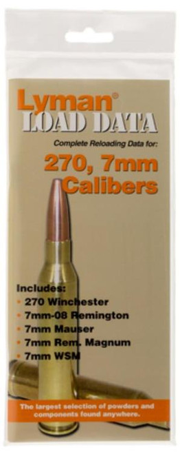 Lyman Reloading Manual Handbook 270/7mm Rifle