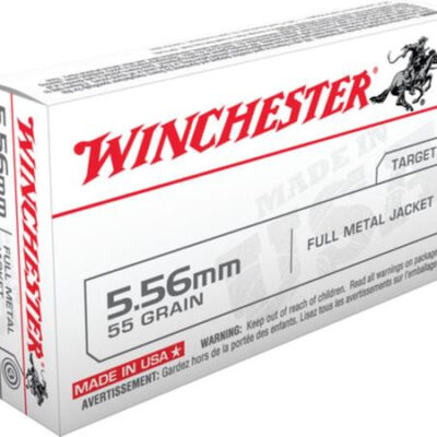 Winchester M193 5.56x45mm NATO, 55gr, Full Metal Jacket, 20rd Box