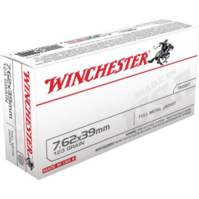 Winchester 7.62x39mm 123gr, Full Metal Jacket, 20rd Box