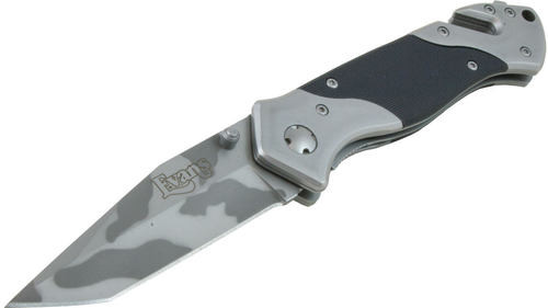Evan Sports Folding Knife, 3.5" Blade, Camo