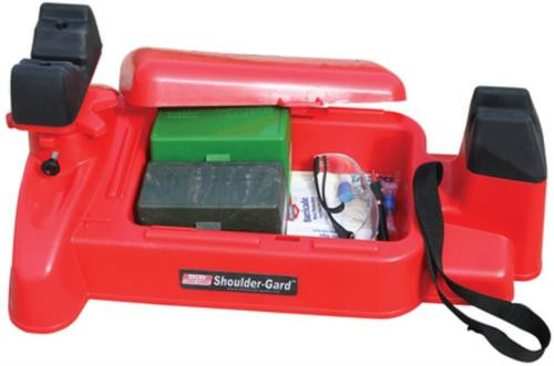MTM Shooting Rest Shoulder Gard Rifle Red Polymer
