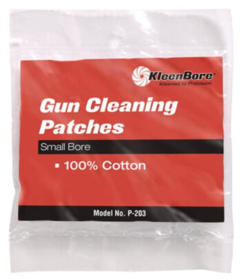 Kleen-Bore Cotton Cleaning Patches 2.25" .38-.45/.410-20g
