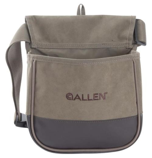 Allen Select Canvas Double Compartment Shell Bag Olive Green