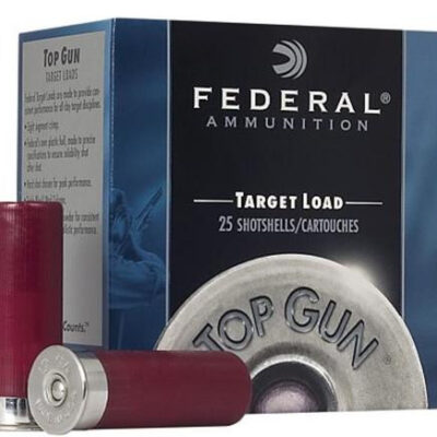 Federal Top Gun Target 12 GA, 2.75", 1-1/8oz, 7.5 Shot, 25rd/Box