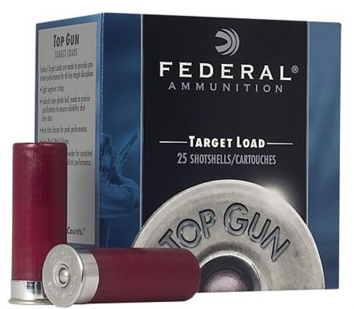 Federal Top Gun Target 12 GA, 2.75", 1-1/8oz, 7.5 Shot, 25rd/Box