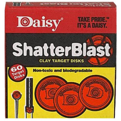 Daisy 60 Count 2" ShatterBlast Clay Target 60 pack