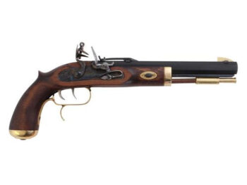 Traditions Trapper Flintlock .50 Black Powder, 9.75", Prim/Blade Hardwood Stock