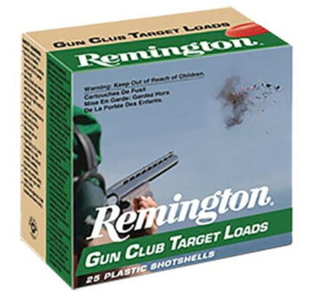 Remington Gun Club Target Loads 12 Ga, 2.75", 1-1/8oz, 7.5 Shot, 25rd Box