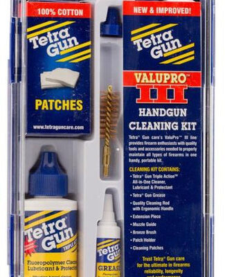 Tetra VALUPRO III Handgun .44/.45 Cal Cleaning Kit 4 lbs