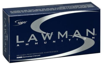 Speer Lawman 40 Smith & Wesson 180gr, Total Metal Jacket 50 Bx/ 20 Cs