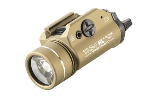 STREAMLIGHT TLR-1 HL C4 WHITE LED LIGHT, RAIL MOUNT, Flat Dark Earth