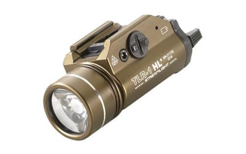 Streamlight TLR-1 HL C4 White LED Light, Rail, Flat Dark Earth Brown