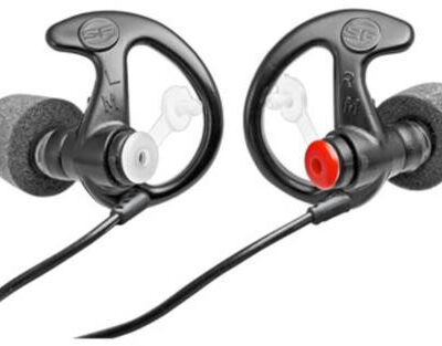 Surefire Comply Foam Tipped Filtered Earplugs Medium, Black, 1 Pair
