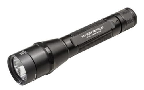 SureFire P3XT-A Fury 9V Tactical Switch 1000 Lu. Single Output Knurled Alum Black Type Iii Ano