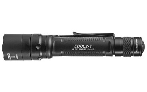 Surefire EDCL2-T Everyday Carry Light 2 Flashlight, 5/1200 Lumens, Black