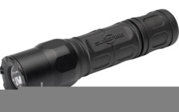 Surefire G2X Maxvision Flashlight 15/800 Lumens, Tactical Momentary-On Tailcap Switch, Black