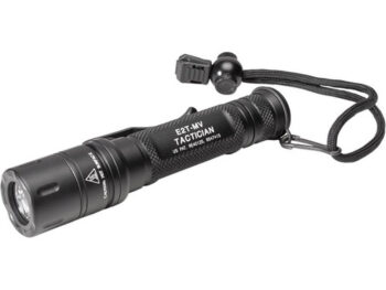 Surefire Tactitian Flashlight LED with 2 CR123A Batteries Aluminum Black
