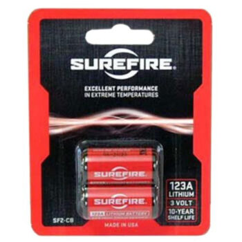 Surefire SF2CB 123A 3V Lithium 2 Pack