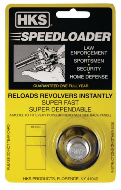 HKS SpeedLoader A Series S&W 27/28; Ruger 357 Metal Black 6 Round