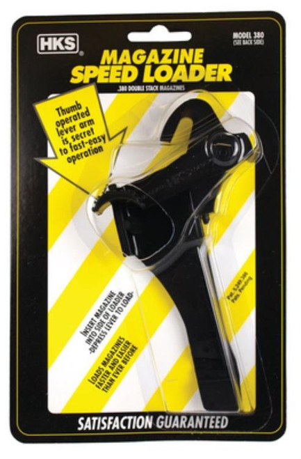 HKS 380/9mm Single Stack 9mm/380 Mag Loader Black