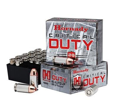Hornady Critical Duty 45 ACP 220gr, Flexlock, 20rd Box