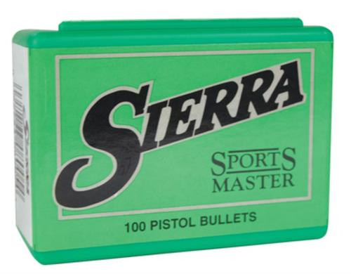 Sierra Sports Master Handgun JSP 38 Caliber .357 125gr, 100Bx, NOT AMMO THESE ARE RELOADING BULLETS
