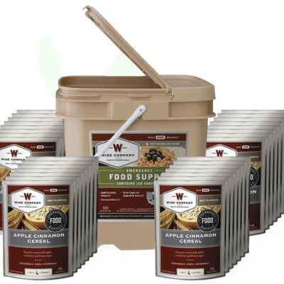 Wise Foods Grab and Go Bucket Breakfast Only 120 Servings