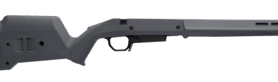 Magpul Hunter American Stock, Gray, For Short Action Ruger American, Includes STANAG Mag Well