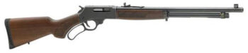Henry Repeating Arms, Lever Action .410 Rare Carbine Shotgun, 410Ga, 20"rd Barrel, Smooth/No Choke, Blued Frame, Pistol Grip American Walnut Stock Rubber Buttpad, 5rd, Fully Adjustable Semi-Buckhorn Rear Sight, and Brass Beaded Front Sight