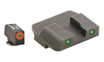 AmeriGlo Spartan Tactical Tritium Night Sight Set For FN FNS40/FNX40 Orange/Green