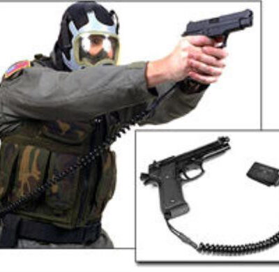 BlackHawk Tactical Pistol Lanyard, Swivel, Black