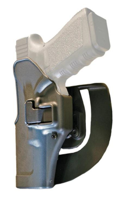 Blackhawk Serpa Sportster Holster Left-Handed For Glock 17,22,31 Gray Holster, Black Paddle