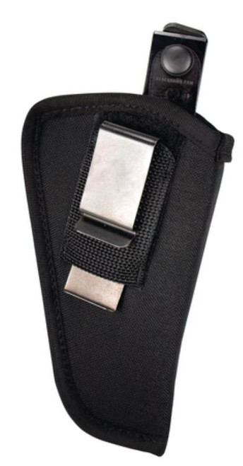 Blackhawk Multi-Use with Mag Pouch OWB 3-4" Med/Lg DA Revolver Nylon Black