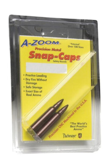 A-Zoom Snap Caps Rifle 22-250 Remington Aluminum 2 Pack