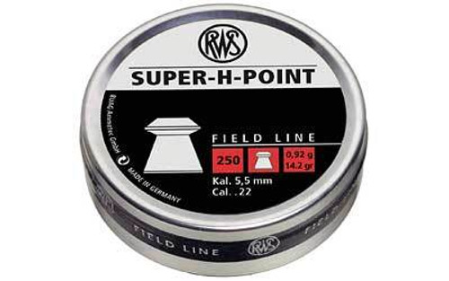 RWS 2317382 Super-H Point Pellets .22 Pellet Lead 250