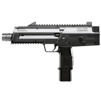 Umarex Steel Storm 177 BB, 7.5" Barrel, Black, 6-Shot Burst, 300rd