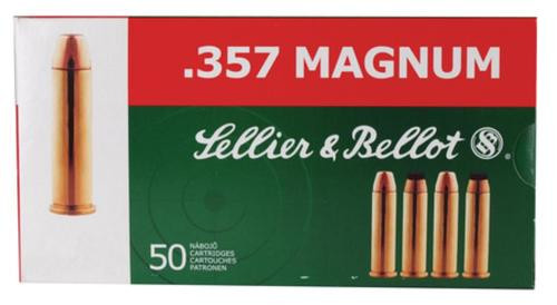 Sellier and Bellot 357 Magnum 158 FMJ 50rd Box