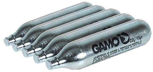Gamo CO2 Air Gun Cartridges 12 gram Silver 5PK
