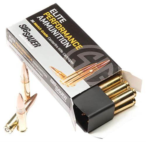 Sig 223 Rem 77gr Elite Match Grade OTM, 20rd Box
