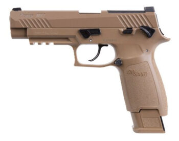 Sig M17 ASP Air Pistol .177, Tan, 20rd