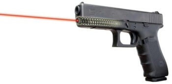 LaserMax Guide Rod Red Laser For Glock 17 Gen4 .75"@25yd 3-393 Bttry