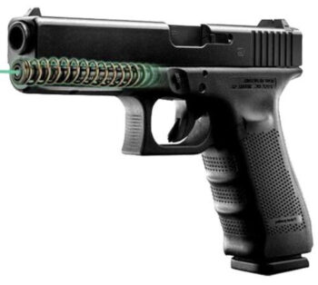LaserMax Guide Rod Green Laser For Glock 17 Gen4 4" Black