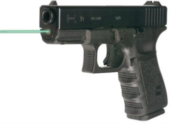 LaserMax Guide Rod Green Laser For Glock 19 Gen4 4" Black