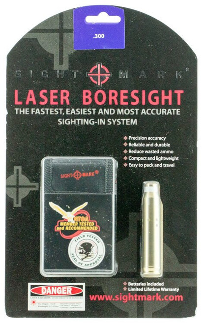 Sightmark Boresight 300 Win Cartridge Brass