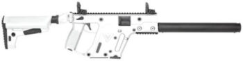 Kriss Inc, VECTOR CRB Gen 2, matic , 9mm, 16" Threaded Barrel, 1:10 Twist, Cerakote Finish, Alpine White, 6 Position Adjustable Stock, Flip Up Sights, 40rd, 1 Magazine