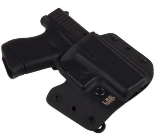 LAG Tactical Defender IWB/OWB Holster, Glock 43, RH, BLack
