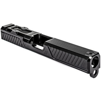 ZEV Tech Z17 Citadel Stripped Slide Glock 17 Gen3, RMR Plate, Black DLC 7.25"