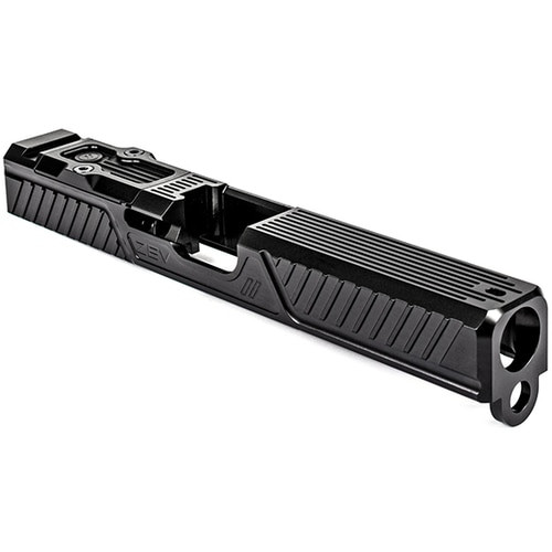 ZEV Tech Z17 Citadel Stripped Slide Glock 17 Gen3, RMR Plate, Black DLC 7.25"