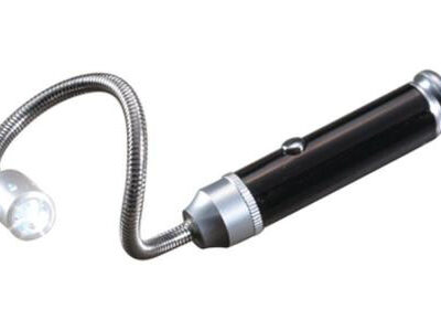 Real Avid/Revo Magnetic Bore Light LR44 (3) Aluminum Black/Silver