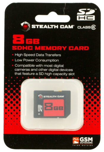 Stealth Cam STC-8GB SD Memory Card 8GB